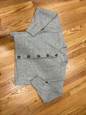 Free People Grey Cardigan